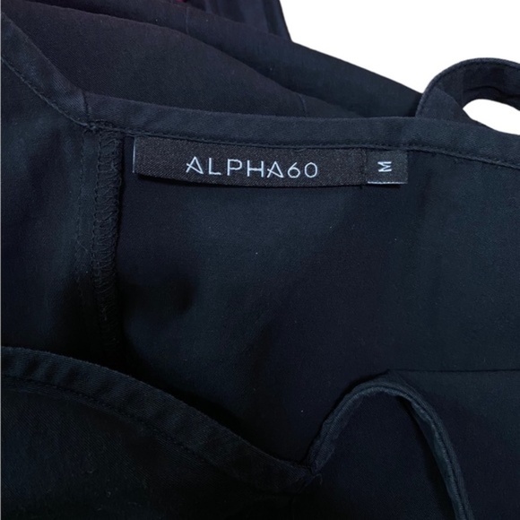 Alpha 60 Maxi Tank Black Dress - Picture 5 of 5